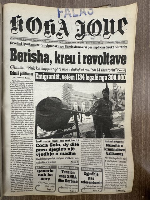 Koha Jonë 1998-12-05